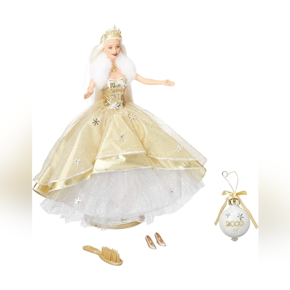 NIB 2000 SPECIAL EDITION CELEBRATION BARBIE W/ORNAMENT - Picture 2 of 4